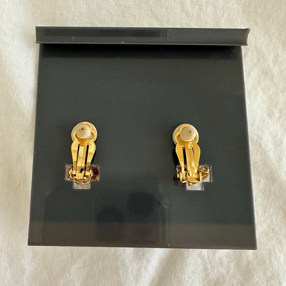 Jewelry New Fashion Gold Plate Pearl Clip On Earrings Poshmark